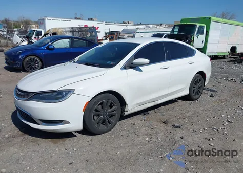 2016 Chrysler 200 Limited z USA, uszkodzony, nr VIN 1C3CCCAB9GN133041
